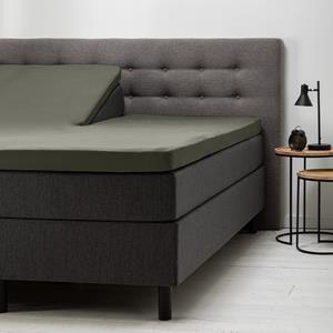 Fresh & Co Comfort Splittopper Hoeslaken - Jersey 160 x 200/210 cm, Kleur: Truffel