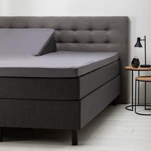 Fresh & Co Comfort Splittopper Hoeslaken - Jersey 180 x 200/210 cm, Kleur: Antraciet