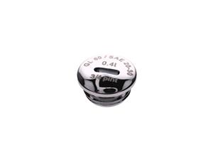 Diverse / Import Borgschroef Transmissiedeksel Chroom-Optik Plastik voor Simson S51, S53, S70, S83, SR50, SR80, Schwalbe KR51/2