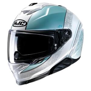 HJC i71 Sera, Integraalhelm, Wit Blauw