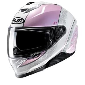 HJC i71 Sera, Integraalhelm, Wit Roze