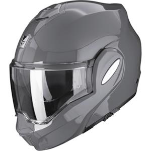 SCORPION EXO-Tech Evo Solid, Systeemhelm, Cement Grijs