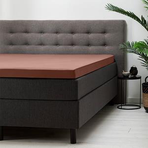 Fresh & Co Comfort Topper Hoeslaken Jersey - Cognac - 80/90 x 200/220 cm 80/90 x 200/210/220 cm