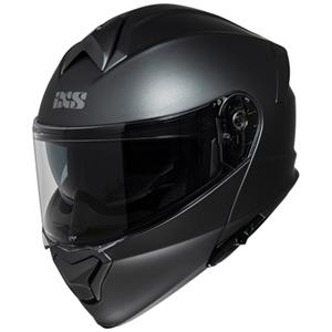 IXS IXS301 1.0, Systeemhelm, Mat Grijs