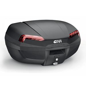 GIVI E46 Riviera topkoffer, Topkoffers en zijkoffers voor de moto, rode reflectoren