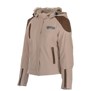 Luna, Textiel motorjas dames, Bruin