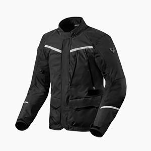REV'IT! Voltiac 3 H2O Textiljacke schwarz/silber L Herren