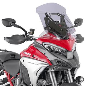 GIVI Windscherm, moto en scooter, D7413S Verhoogd getint