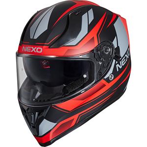 Nexo Integralhelm Sport II Motorradhelm rot 