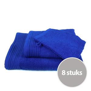 The One Towelling Budgetpakket badtextiel 450 gram Royal Blue - 8 stuks