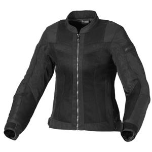 Velotura Lady, Doorwaai motorjas dames, Zwart