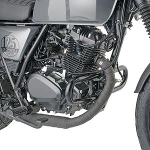 GIVI Valbeugel, Valbeugels voor de moto, TN9610 Zwart gepoedercoat staal onderzijde