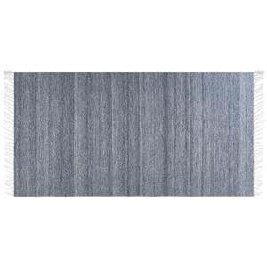 Beliani MALHIA Vloerkleed Grijs 80x150