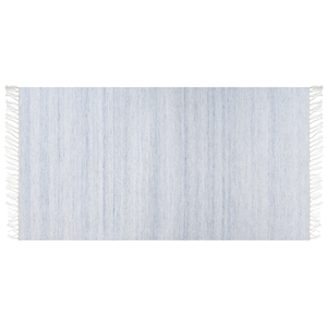 Beliani MALHIA Vloerkleed Blauw 80x150
