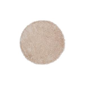 Teppich »Natta Teppich Ø200 cm Polyester beige.«, ebuy24, Höhe: 6 mm