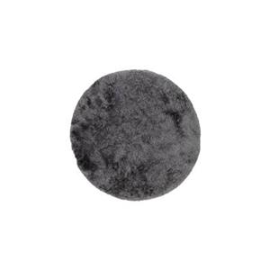 Hioshop Shiva vloerkleed Ø200 cm polyester grijs.