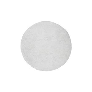 Hioshop Grace vloerkleed Ø300 cm polyester wit.