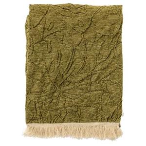 Dutch Decor  MAYBEL - Plaid 140x180 cm Olive Branch - groen