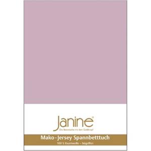 Janine Hoeslaken Fijne mako-jersey 5007/ gemaakt van 100% katoen, voor matrassen tot 26 cm hoog (1 stuk)