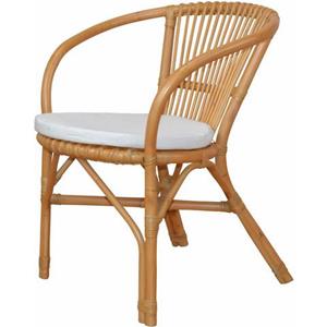 Home affaire Rotanstoel met de hand gevlochten, zitdiepte ca. 50 cm