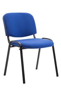 CLP Esszimmerstuhl Ken V2 Stoff Blau