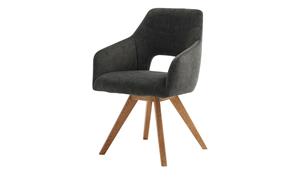 Woodford Polsterstuhl  Moderna ¦ grau ¦ Maße (cm): B: 57 H: 84 T: 59  - Möbel Kraft