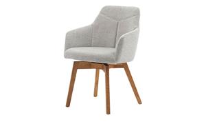 Woodford Polsterstuhl  Merano ¦ grau ¦ Maße (cm): B: 58 H: 83 T: 57  - Möbel Kraft