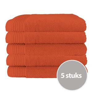 The One Towelling The One Badhanddoek Deluxe 70x140 550 gram Terra Spice (5 stuks)