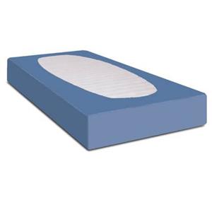 Hoeslaken Hip Jersey katoenen Blauw Hoeslaken 200x200|220cm