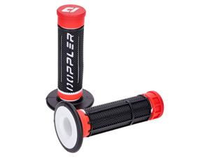 Doppler Handvaten set  Grip 3D rood / wit / zwart