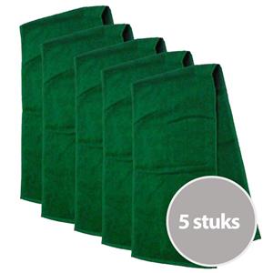 The One Towelling The One Sporthanddoek 30x130 cm 450 gram Groen (5 stuks)