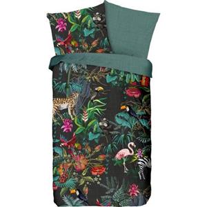good morning Tweezijdig te gebruiken overtrekset Funky met dieren