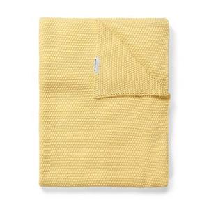 Marc O'Polo Nordic knit Plaid Pale Yellow 130 x 170 cm