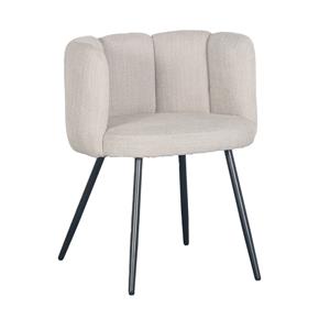 Industrielemeubelshop High five chair chenille - beige