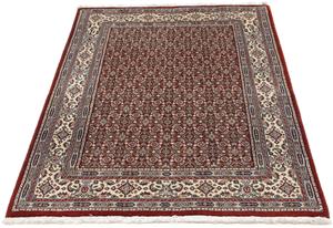Morgenland Orientteppich Perser - Classic - 147 x 92 cm - dunkelrot, rechteckig, 10 mm Höhe, Wohnzimmer, Handgeknüpft, Einzelstück mit Zertifikat