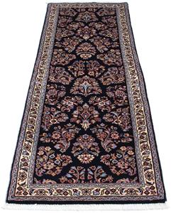 Morgenland Orientteppich Perser - Classic - 212 x 64 cm - dunkelblau, rechteckig, 10 mm Höhe, Wohnzimmer, Handgeknüpft, Einzelstück mit Zertifikat