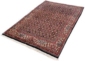 Morgenland Orientteppich Perser - Bidjar - 158 x 110 cm - dunkelblau, rechteckig, 15 mm Höhe, Wohnzimmer, Handgeknüpft, Einzelstück mit Zertifikat