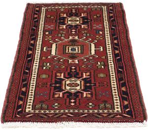 Morgenland Orientteppich Perser - Nomadic - 104 x 60 cm - braun, rechteckig, 10 mm Höhe, Wohnzimmer, Handgeknüpft, Einzelstück mit Zertifikat