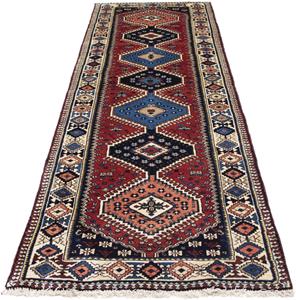 Morgenland Orientteppich Perser - Nomadic - 284 x 81 cm - mehrfarbig, rechteckig, 10 mm Höhe, Wohnzimmer, Handgeknüpft, Einzelstück mit Zertifikat