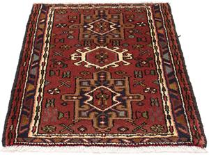 Morgenland Orientteppich Perser - Nomadic - 98 x 70 cm - dunkelrot, rechteckig, 10 mm Höhe, Wohnzimmer, Handgeknüpft, Einzelstück mit Zertifikat