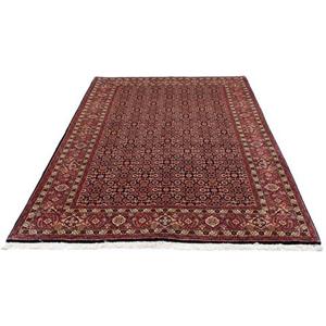 Morgenland Orientteppich Perser - Bidjar - 213 x 141 cm - dunkelblau, rechteckig, 10 mm Höhe, Wohnzimmer, Handgeknüpft, Einzelstück mit Zertifikat
