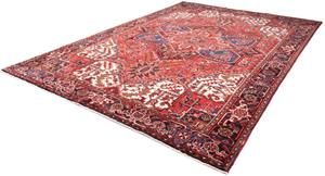 Morgenland Orientteppich Perser - Nomadic - 350 x 238 cm - dunkelrot, rechteckig, 10 mm Höhe, Wohnzimmer, Handgeknüpft, Einzelstück mit Zertifikat
