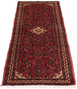 Morgenland Orientteppich Perser - Nomadic - 200 x 67 cm - dunkelrot, rechteckig, 10 mm Höhe, Wohnzimmer, Handgeknüpft, Einzelstück mit Zertifikat