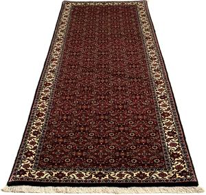 Morgenland Orientteppich Perser - Bidjar - 288 x 85 cm - mehrfarbig, rechteckig, 15 mm Höhe, Wohnzimmer, Handgeknüpft, Einzelstück mit Zertifikat