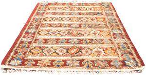 Morgenland Wollteppich Berber - 231 x 150 cm - mehrfarbig, rechteckig, 20 mm Höhe, Wohnzimmer, Handgeknüpft, Einzelstück mit Zertifikat