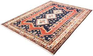 Morgenland Orientteppich Perser - Nomadic - 207 x 158 cm - dunkelblau, rechteckig, 10 mm Höhe, Wohnzimmer, Handgeknüpft, Einzelstück mit Zertifikat