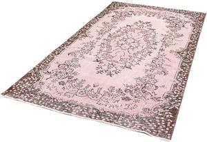 Morgenland Teppich Vintage - 217 x 118 cm - rosa, rechteckig, 8 mm Höhe, Wohnzimmer, Handgeknüpft, Einzelstück mit Zertifikat