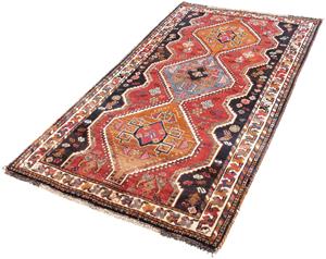 Morgenland Orientteppich Perser - Nomadic - 182 x 103 cm - dunkelrot, rechteckig, 10 mm Höhe, Wohnzimmer, Handgeknüpft, Einzelstück mit Zertifikat