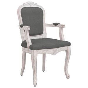 Vidaxl Esszimmerstuhl Dunkelgrau 62x59,5x100,5 Cm Stoff