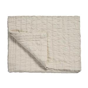 Vandyck PURE 64 plaid|sprei 260x260 cm Cream Tan (katoen)